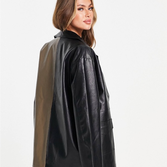 4th and reckless faux leather jacket - Picture 3 of 4